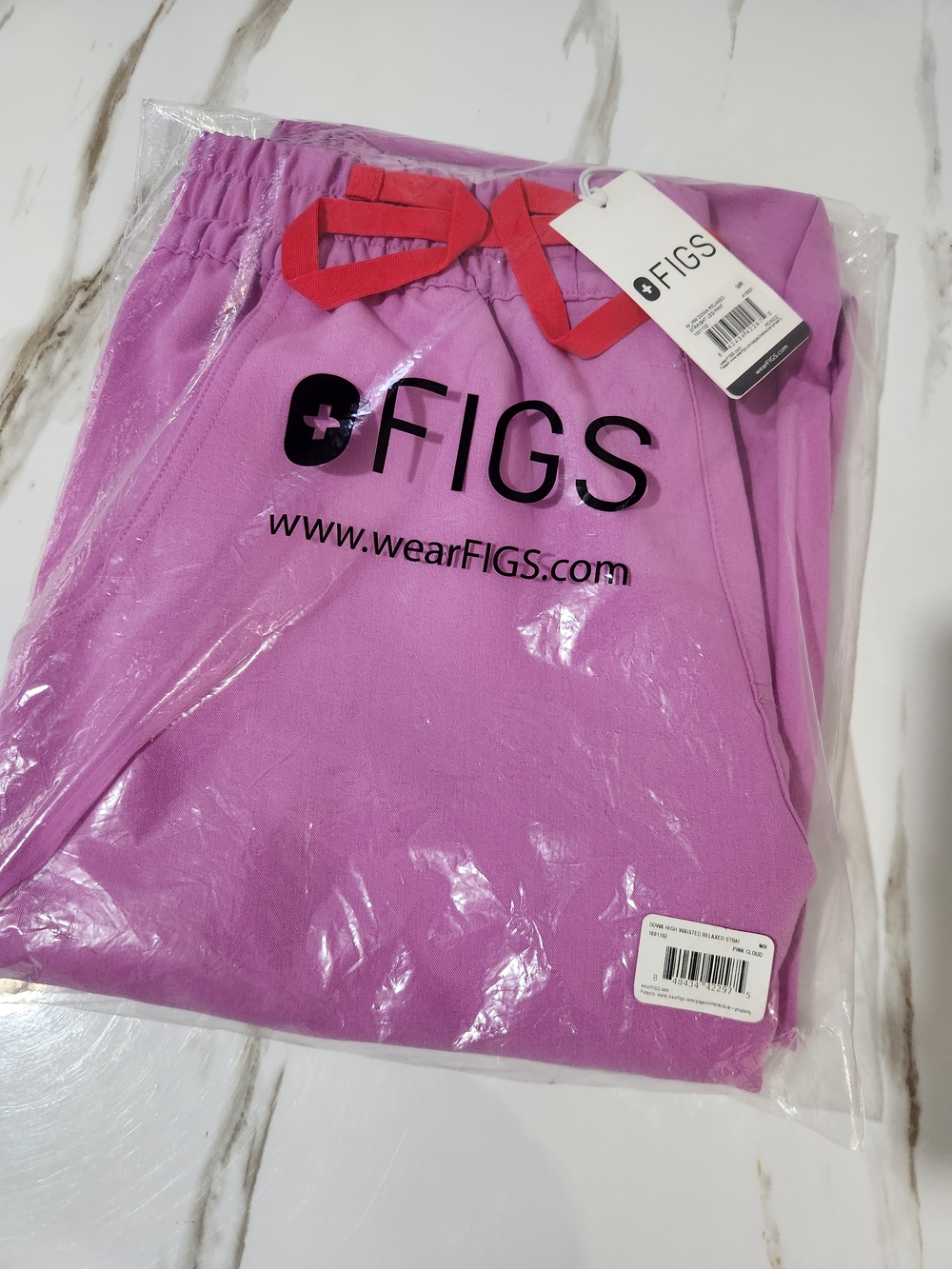 FIGS High Wasited Dowa Relaxed Striaght Leg Pants